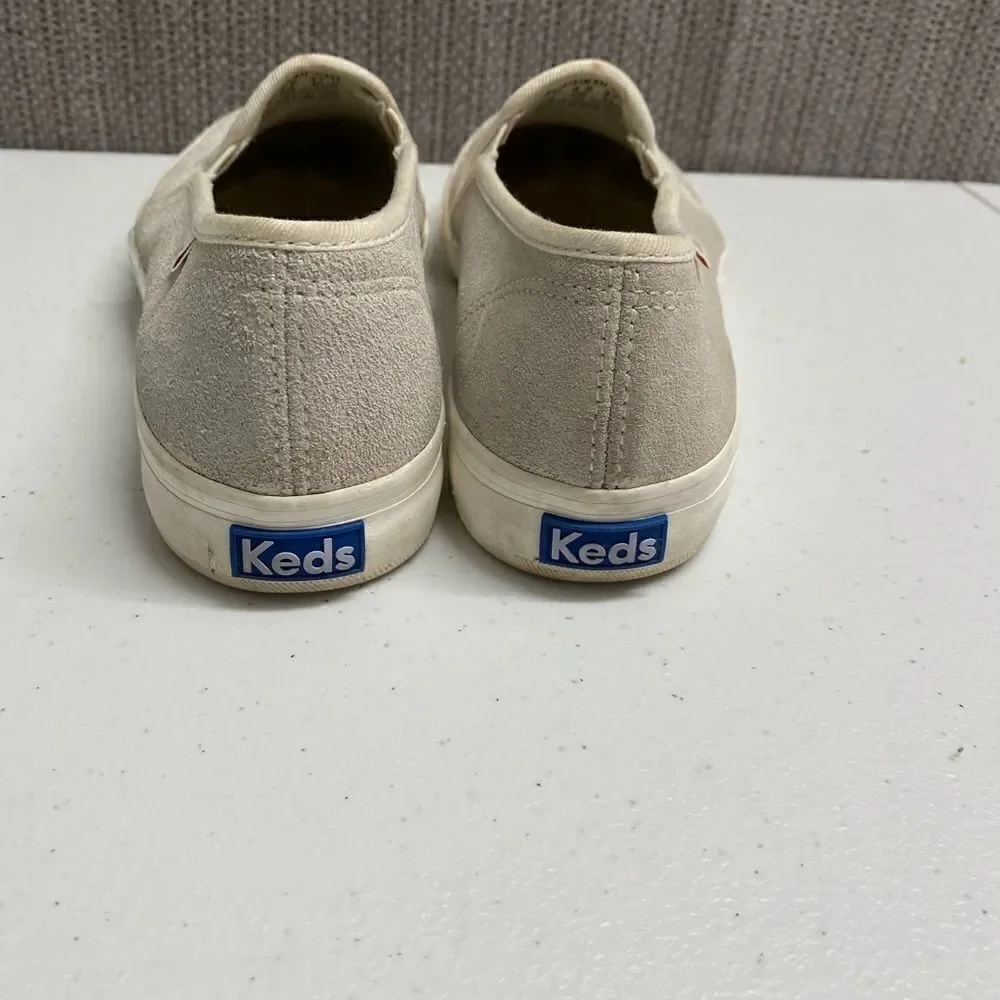 KEDS women’s double Decker perforated sweet platform slip on sneakers